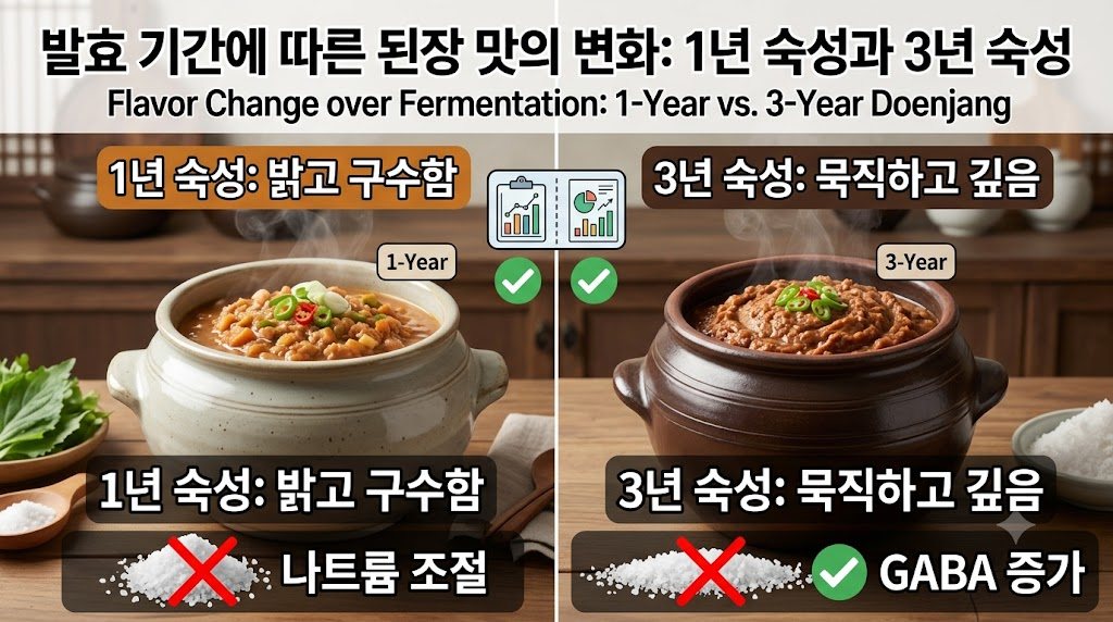 발효 기간에 따른 된장 맛의 변화 썸네일