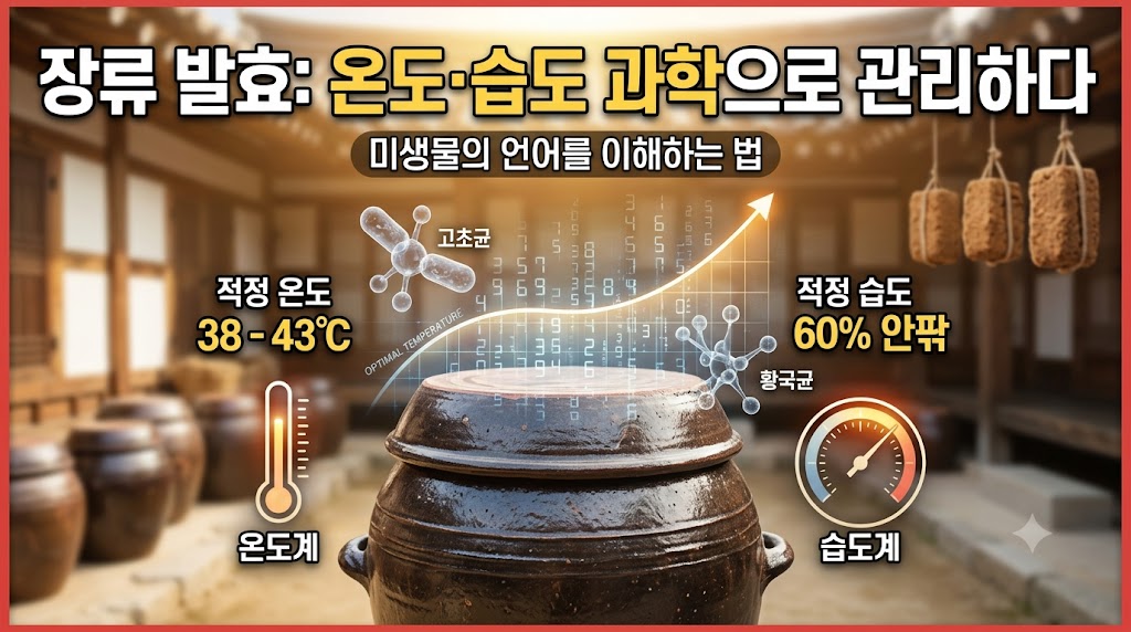 장류 발효에 영향을 주는 온도와 습도의 과학적 관리법 썸네일